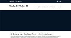 Desktop Screenshot of middlesexcountylitigationattorney.com